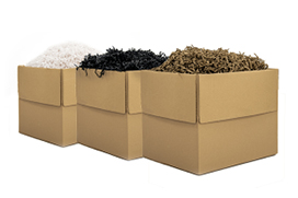 We have brought to market our new range of reusable, recyclable and biodegradable shredded paper